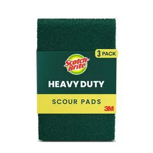 Scotch-Brite Heavy Duty Scouring Pad, 3 Pack Scotch-Brite Heavy Duty Scouring Pad, 3 Pack