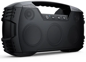Outdoor Bluetooth Speaker, IPX7 Waterproof, 90W Peak, 32H Battery Life, Black Outdoor Bluetooth Speaker, IPX7 Waterproof, 90W Peak, 32H Battery Life, Black