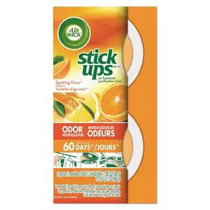 Air Wick Stick Ups Air Freshener Sparkling Citrus 2 Count Air Wick Stick Ups Air Freshener Sparkling Citrus 2 Count