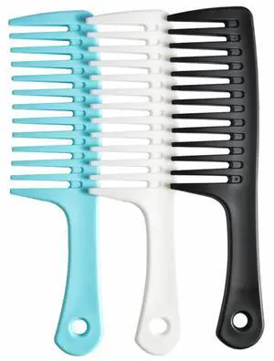 Wide Tooth Comb, Large Detangling Comb, Durable Styling Brush for Women and Men, Curly, Long, Wet Hair Types - Professional Hair Care Wide Tooth Comb, Large Detangling Comb, Durable Styling Brush for Women and Men, Curly, Long, Wet Hair Types - Professional Hair Care