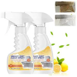 Heavy Duty All-Purpose Kitchen Degreaser Cleaner Spray, Foam Oil Stain Remover, Dissolve Grease & Oil Stains, Bathroom Cleaning (2 Pack) Heavy Duty All-Purpose Kitchen Degreaser Cleaner Spray, Foam Oil Stain Remover, Dissolve Grease & Oil Stains, Bathroom Cleaning (2 Pack)