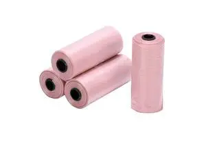 Ginsco 0.8Gallons Disposable Plastic Trash Bags for Mini Car Trash Can, Car/Home/Office, 4Rolls/60Counts, Pink Ginsco 0.8Gallons Disposable Plastic Trash Bags for Mini Car Trash Can, Car/Home/Office, 4Rolls/60Counts, Pink