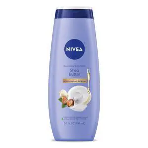 NIVEA Nourishing Shea Butter Body Wash, Nourishing Serum, 20 FL OZ NIVEA Nourishing Shea Butter Body Wash, Nourishing Serum, 20 FL OZ