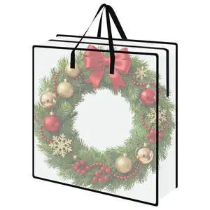 26" Clear Wreath Storage Bag, Moving Container 26" Clear Wreath Storage Bag, Moving Container
