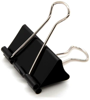 DSTELIN Large Binder Clips 1.6-Inch (24 Pack), 41mm Width, 0.7-Inch/18mm Capacity, Black DSTELIN Large Binder Clips 1.6-Inch (24 Pack), 41mm Width, 0.7-Inch/18mm Capacity, Black