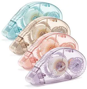4 Pack Double Sided Tape Roller, Scrapbook Supplies 4 Pack Double Sided Tape Roller, Scrapbook Supplies