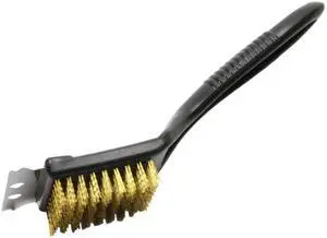 Chef Craft Select Short Grill Brush with Plastic Handle, 9-Inch, Black Chef Craft Select Short Grill Brush with Plastic Handle, 9-Inch, Black
