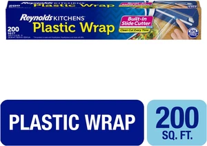 Reynolds Kitchens Quick Cut Plastic Wrap, 200 Square Feet Reynolds Kitchens Quick Cut Plastic Wrap, 200 Square Feet