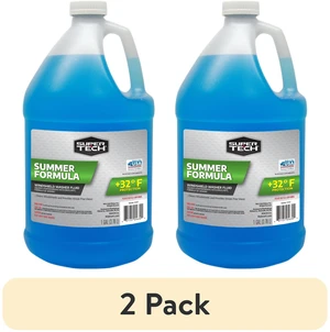 Super Tech Summer Formula +32F Windshield Washer Fluid, 2 Pack, 1Gallon, All Vehicle Types Super Tech Summer Formula +32F Windshield Washer Fluid, 2 Pack, 1Gallon, All Vehicle Types
