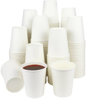 Park 8 oz Disposable Paper Cups, 50 Pack for Hot or Cold Beverage Park 8 oz Disposable Paper Cups, 50 Pack for Hot or Cold Beverage