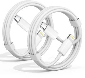 2-Pack USB-C to Lightning Cable 3FT Apple MFi Certified 2-Pack USB-C to Lightning Cable 3FT Apple MFi Certified