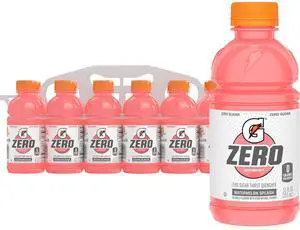 Gatorade Zero Sugar Watermelon Splash 12oz 12-Pack Gatorade Zero Sugar Watermelon Splash 12oz 12-Pack