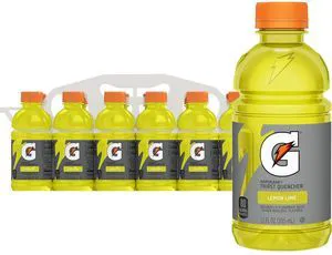 Gatorade Thirst Quencher Lemon-Lime, 12fl oz (Pack of 12) Gatorade Thirst Quencher Lemon-Lime, 12fl oz (Pack of 12)