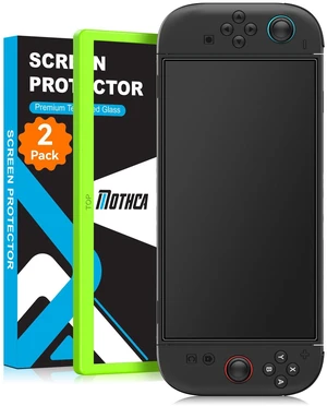 Mothca 2-Pack Matte Tempered Glass Screen Protector for Nintendo Switch 2 (2025 Model) 7.9Inch Anti-Glare Anti-Fingerprint 9H Hardness with Alignment Frame Mothca 2-Pack Matte Tempered Glass Screen Protector for Nintendo Switch 2 (2025 Model) 7.9Inch Anti-Glare Anti-Fingerprint 9H Hardness with Alignment Frame