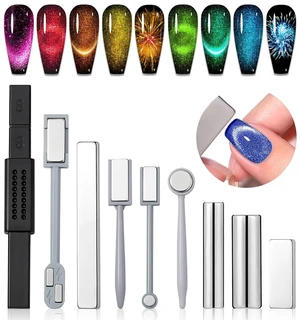 SAVILAND Cat Eye Magnet 9PCS for Gel Nail Polish Nail Art Tool SAVILAND Cat Eye Magnet 9PCS for Gel Nail Polish Nail Art Tool