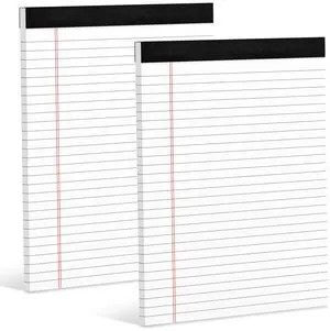 Legal Note Pads 8.5 x 11 White 2 Pack Legal Note Pads 8.5 x 11 White 2 Pack