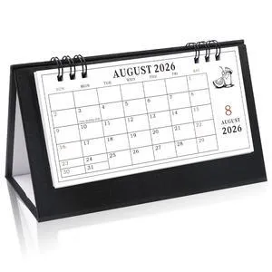 Desk Calendar Small Standing Flip Calendar, Aug 2026 to Dec 2028 Desk Calendar Small Standing Flip Calendar, Aug 2026 to Dec 2028