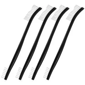 4Pcs Nylon Bristle Small Detail Brushes for Jewelry, Car, Kitchen, Home Cleaning 4Pcs Nylon Bristle Small Detail Brushes for Jewelry, Car, Kitchen, Home Cleaning