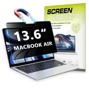Removable Privacy Screen Protector for MacBook Air 13.6 M5-M2 Laptop Removable Privacy Screen Protector for MacBook Air 13.6 M5-M2 Laptop