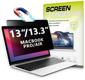 Removable Privacy Screen Protector for MacBook Pro/Air 13 M2 M1 Laptop Removable Privacy Screen Protector for MacBook Pro/Air 13 M2 M1 Laptop