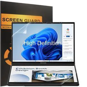 KEANBOLL 4-Pack Designed for 2025 ASUS Zenbook Duo Dual 14 Screen Protector (UX8406), High Definition Clear Shield (PET) KEANBOLL 4-Pack Designed for 2025 ASUS Zenbook Duo Dual 14 Screen Protector (UX8406), High Definition Clear Shield (PET)