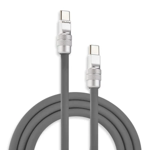 chubbycable USB C to C 240W Silicone Fast Charging Cable, Gray, 6.6FT chubbycable USB C to C 240W Silicone Fast Charging Cable, Gray, 6.6FT