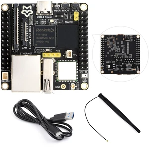 Waveshare Luckfox Pico Ultra RV1106 Linux Micro Development Board, Integrates ARM Cortex-A7/RISC-V MCU/NPU/ISP Processors, with 8GB EMMC, with Onboard WiFi Waveshare Luckfox Pico Ultra RV1106 Linux Micro Development Board, Integrates ARM Cortex-A7/RISC-V MCU/NPU/ISP Processors, with 8GB EMMC, with Onboard WiFi