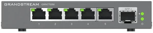 Grandstream GWN7700M ^^ 6-Port Multi-Gigabit Ethernet Unmanaged Network Switch ^^ 2.5G Bandwidth ^^ Plug & Play ^^ Desktop/Wall-Mount ^^ Fanless Metal Design Grandstream GWN7700M ^^ 6-Port Multi-Gigabit Ethernet Unmanaged Network Switch ^^ 2.5G Bandwidth ^^ Plug & Play ^^ Desktop/Wall-Mount ^^ Fanless Metal Design