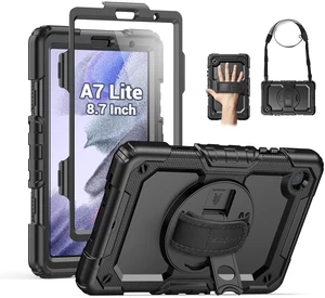 SEYMAC Case for Samsung Galaxy Tab A7 Lite 8.7" (SM-T220/T225/T227), Black SEYMAC Case for Samsung Galaxy Tab A7 Lite 8.7" (SM-T220/T225/T227), Black
