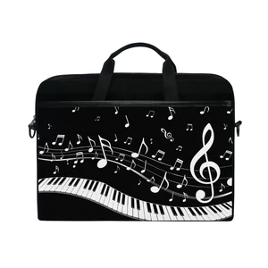 MRMIAN Piano Keys With Musical Notes Laptop Case Bag Sleeve Portable/Crossbody Messenger Briefcase Convertible w/Strap Pocket for Macbook Air/Pro Surface Dell ASUS hp lenovo 15-15.4 inch MRMIAN Piano Keys With Musical Notes Laptop Case Bag Sleeve Portable/Crossbody Messenger Briefcase Convertible w/Strap Pocket for Macbook Air/Pro Surface Dell ASUS hp lenovo 15-15.4 inch