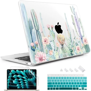 May Chen for M5 MacBook Air 13.6 Inch Case 2026 2025 2024-2022 Release M5 A3449 M4 A3240 M3 A3113 M2 A2681, Plastic Hard Shell Case for MacBook Air 13.6" with Retina Display, Cactus May Chen for M5 MacBook Air 13.6 Inch Case 2026 2025 2024-2022 Release M5 A3449 M4 A3240 M3 A3113 M2 A2681, Plastic Hard Shell Case for MacBook Air 13.6" with Retina Display, Cactus