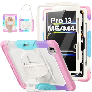 HXCASEAC for iPad Pro 13 Inch Case (M5/M4) 2025/2024, Shockproof Design HXCASEAC for iPad Pro 13 Inch Case (M5/M4) 2025/2024, Shockproof Design