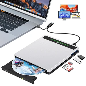 NOLYTH External CD Drive for Laptop: Portable DVD ROM Burner Plug & Play NOLYTH External CD Drive for Laptop: Portable DVD ROM Burner Plug & Play