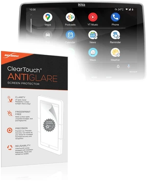 BoxWave Screen Protector Compatible with BOSS Audio BE10ACP - ClearTouch Anti-Glare (2-Pack), Anti-Fingerprint Matte Film Skin BoxWave Screen Protector Compatible with BOSS Audio BE10ACP - ClearTouch Anti-Glare (2-Pack), Anti-Fingerprint Matte Film Skin