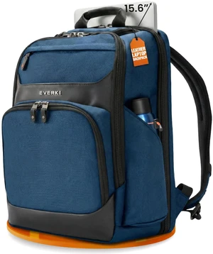EVERKI Onyx Business Travel Backpack with Laptop Compartment, Navy - 25 L EVERKI Onyx Business Travel Backpack with Laptop Compartment, Navy - 25 L