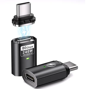240W USB-C Magnetic Adapter 240W, 80Gbps Data Transfer, 16K Video Output 240W USB-C Magnetic Adapter 240W, 80Gbps Data Transfer, 16K Video Output