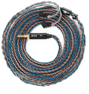 keephifi 6ft ZS10 Pro IEM Cable 3.5MM, KBEAR ST16-Plus 2m 16-Strand Silver-Plated Upgrade Braided Headphone Extension Cable Gold-Plated Plug for KZ Edx Pro/Castor/DQS/ZAS/AS16/AS16 PRO/PR1 keephifi 6ft ZS10 Pro IEM Cable 3.5MM, KBEAR ST16-Plus 2m 16-Strand Silver-Plated Upgrade Braided Headphone Extension Cable Gold-Plated Plug for KZ Edx Pro/Castor/DQS/ZAS/AS16/AS16 PRO/PR1