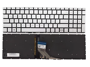 Laptop Replacement Latin Spanish Layout Keyboard for HP 15-DA 15-DX 15-DK 15-CX 15-CN 15-CR 15-DB 15-DK 15-DR 15-DW 15-DU 15-CS 15-CP 15-CW 15-GW 17-CA 17-CD 17-BY Silver Backlit Laptop Keyboard Laptop Replacement Latin Spanish Layout Keyboard for HP 15-DA 15-DX 15-DK 15-CX 15-CN 15-CR 15-DB 15-DK 15-DR 15-DW 15-DU 15-CS 15-CP 15-CW 15-GW 17-CA 17-CD 17-BY Silver Backlit Laptop Keyboard