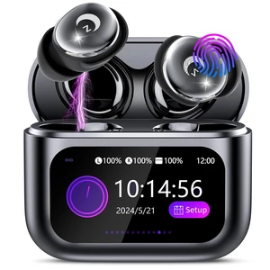 2026 Sleep Earbuds Bluetooth 5.4 in Ear Smart Touch Screen Ear Buds, 48H Playtime Mini Sleep Headphones Small Design for Side Sleepers, 5 EQ Modes, Crystal-Clear Calls, IPX7 Waterproof Earphones Black 2026 Sleep Earbuds Bluetooth 5.4 in Ear Smart Touch Screen Ear Buds, 48H Playtime Mini Sleep Headphones Small Design for Side Sleepers, 5 EQ Modes, Crystal-Clear Calls, IPX7 Waterproof Earphones Black