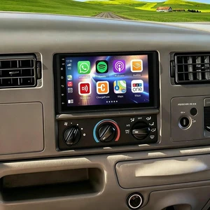 Android 13 Car Stereo for Ford Excursion 2000-2005 Radio Upgrade 7" IPS Touchscreen for Ford Excursion with Wireless Carplay Android Auto,Mirror Link BT FM Radio WiFi GPS EQ SWC+ Backup Camera- Android 13 Car Stereo for Ford Excursion 2000-2005 Radio Upgrade 7" IPS Touchscreen for Ford Excursion with Wireless Carplay Android Auto,Mirror Link BT FM Radio WiFi GPS EQ SWC+ Backup Camera-