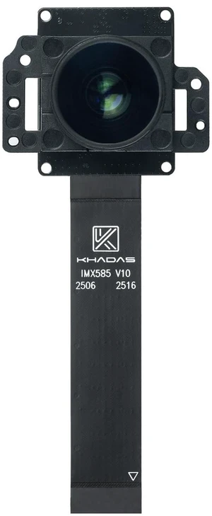 Khadas IMX585 Camera Module, 4K Ultra HD 8MP, 1/1.2" Large Sensor, F1.0 Wide Aperture, Low Distortion Wide Angle with Replaceable FPC Cable Khadas IMX585 Camera Module, 4K Ultra HD 8MP, 1/1.2" Large Sensor, F1.0 Wide Aperture, Low Distortion Wide Angle with Replaceable FPC Cable