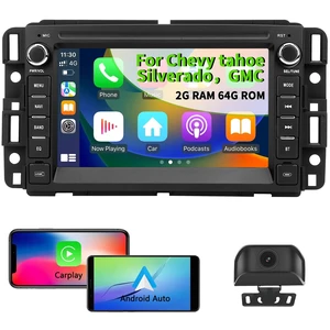 Car Radio for Chevy Silverado Tahoe GMC Sierra Yukon, CarPlay Android Auto Car Radio for Chevy Silverado Tahoe GMC Sierra Yukon, CarPlay Android Auto