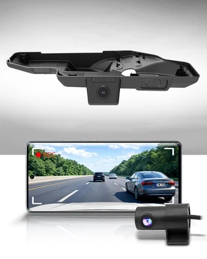Fitcamx Front 4K+Rear 1080P Dash Cam Adapts for Ford Mustang 2024 2025 2026 Ecoboost GT Premium Dark Horse, OEM Look, 2 Way HD Video, WiFi & APP, Loop Recording, G-Sensor, Easy to Use, 128GB Card Fitcamx Front 4K+Rear 1080P Dash Cam Adapts for Ford Mustang 2024 2025 2026 Ecoboost GT Premium Dark Horse, OEM Look, 2 Way HD Video, WiFi & APP, Loop Recording, G-Sensor, Easy to Use, 128GB Card