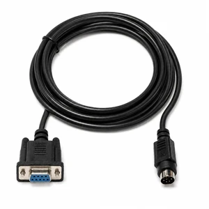 Wirenest 12 ft VISCA Control Cable, DB9 Female to 8-Pin Mini-DIN Male Wirenest 12 ft VISCA Control Cable, DB9 Female to 8-Pin Mini-DIN Male