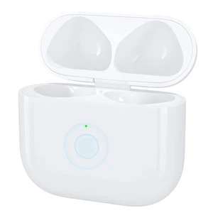 JKV Wireless Charging Case Compatible for AirPods 4 Charging Case, Type C Charging Port for AirPod 4th Charging Case with Bluetooth Touch Sensing, Built-in 660 mAh Battery, No Earbuds JKV Wireless Charging Case Compatible for AirPods 4 Charging Case, Type C Charging Port for AirPod 4th Charging Case with Bluetooth Touch Sensing, Built-in 660 mAh Battery, No Earbuds