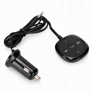Bluetooth Car Kit, 5.0 Audio Receiver Handsfree Calling, 5V 2.1A USB Bluetooth Car Kit, 5.0 Audio Receiver Handsfree Calling, 5V 2.1A USB