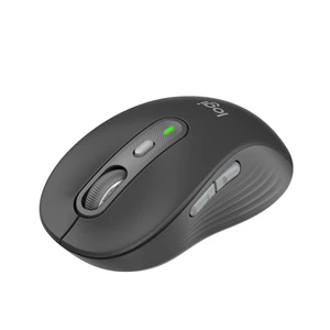 Logitech Signature Plus M750 Wireless Mouse for Small to Medium Hands, SmartWheel, Bluetooth, Multi Device, 24-Month Battery, Silent Clicks, Customizable Side Buttons, Contoured Shape - Logitech Signature Plus M750 Wireless Mouse for Small to Medium Hands, SmartWheel, Bluetooth, Multi Device, 24-Month Battery, Silent Clicks, Customizable Side Buttons, Contoured Shape -
