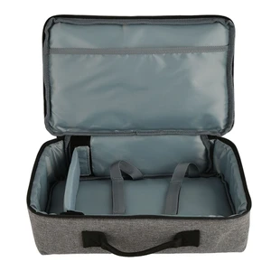 Projector Case,13.6x7.9x4in Heavy Duty Projector Bag,Portable Projector Carrying Case,Gray Durable Nylon Projector Case with Sturdy Handle Compatible with Most Major Projectors,for Travel Projector Case,13.6x7.9x4in Heavy Duty Projector Bag,Portable Projector Carrying Case,Gray Durable Nylon Projector Case with Sturdy Handle Compatible with Most Major Projectors,for Travel