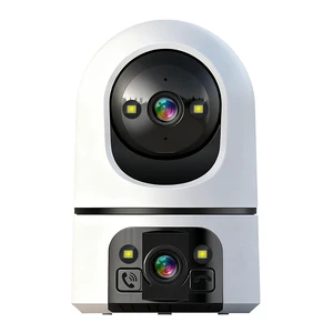 UHPPOTE Dual Lens 2.4GHz WiFi IP Camera 2MP Two Way Audio Night Vision UHPPOTE Dual Lens 2.4GHz WiFi IP Camera 2MP Two Way Audio Night Vision