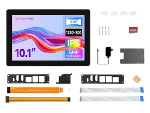 waveshare Industrial HMI All-in-one 10.1inch Touch Display, Compatible with Raspberry Pi (Not Included), Supports Dual 4K HDMI Output, 10-Point Touch, Aluminum Alloy Case, Efficient Heat Dissipation waveshare Industrial HMI All-in-one 10.1inch Touch Display, Compatible with Raspberry Pi (Not Included), Supports Dual 4K HDMI Output, 10-Point Touch, Aluminum Alloy Case, Efficient Heat Dissipation